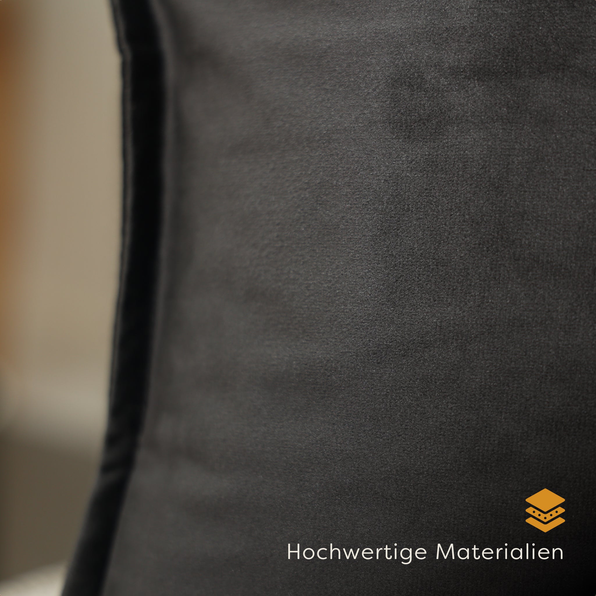 Pleafs® Bezug Plush 45x60cm Onyx
