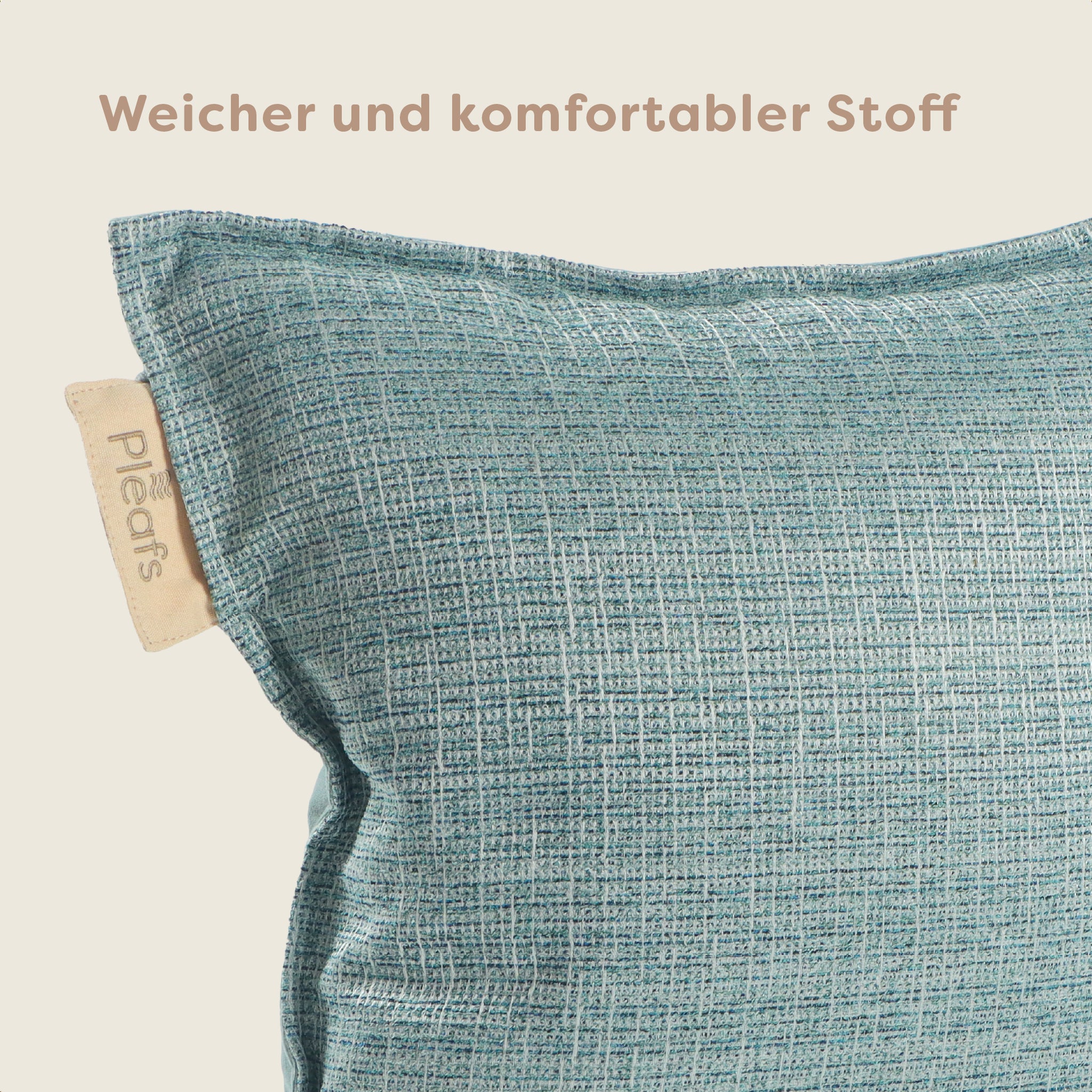 Pleafs® Dekokissen Nomad 45x45cm Sirocco