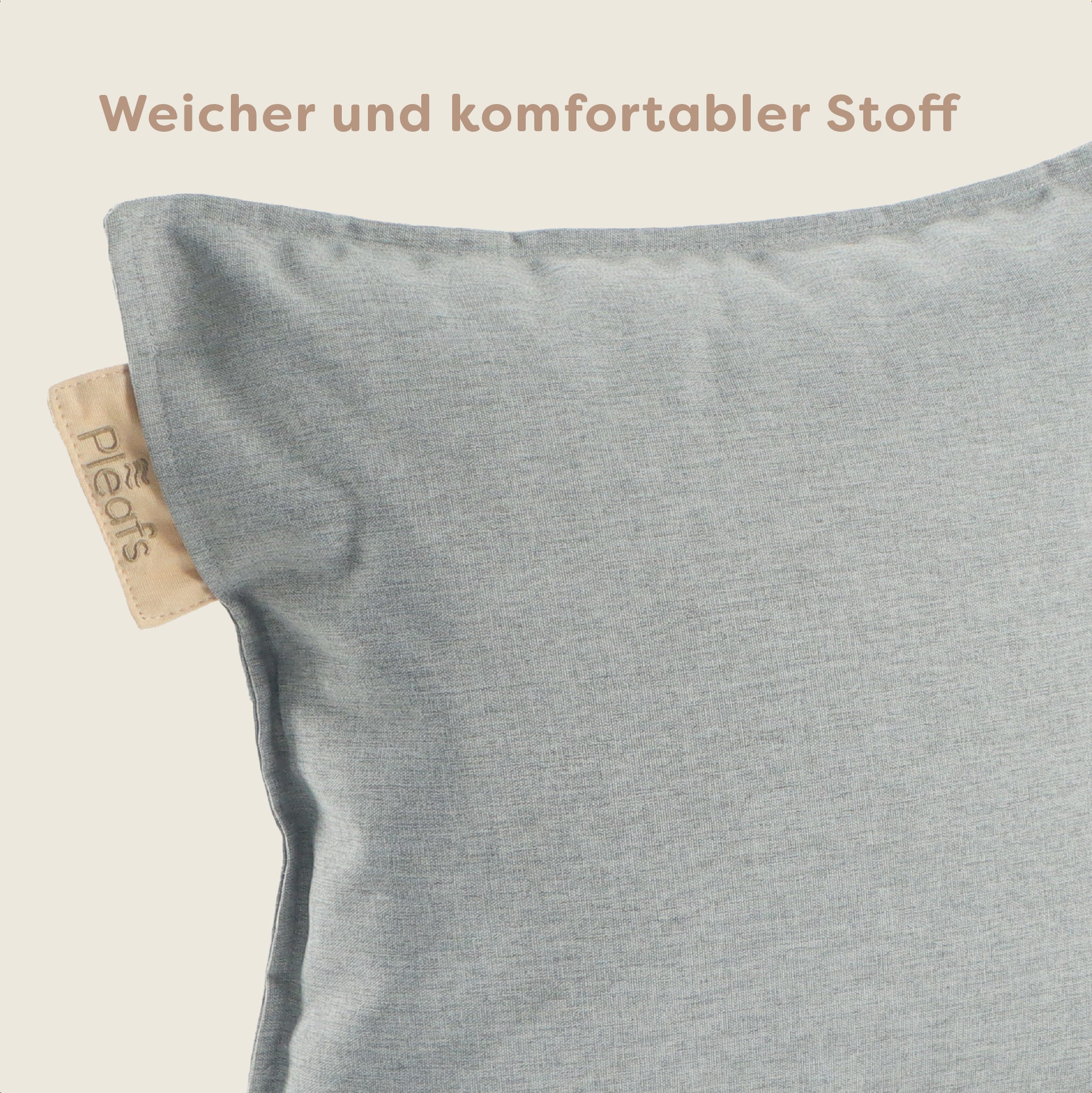 Pleafs® Dekokissen Outdoor 45x45cm Spanich Grey