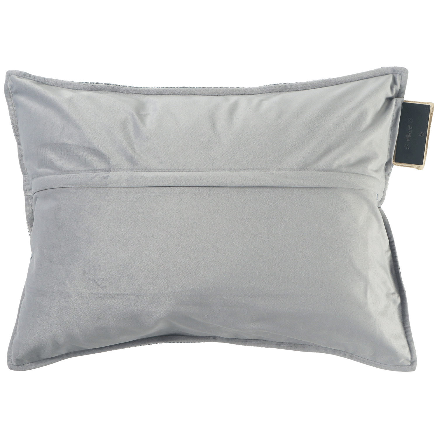heizkissen nomad kabellos elektrisch aufladbar indoor 45x60 silver-sand rückseite