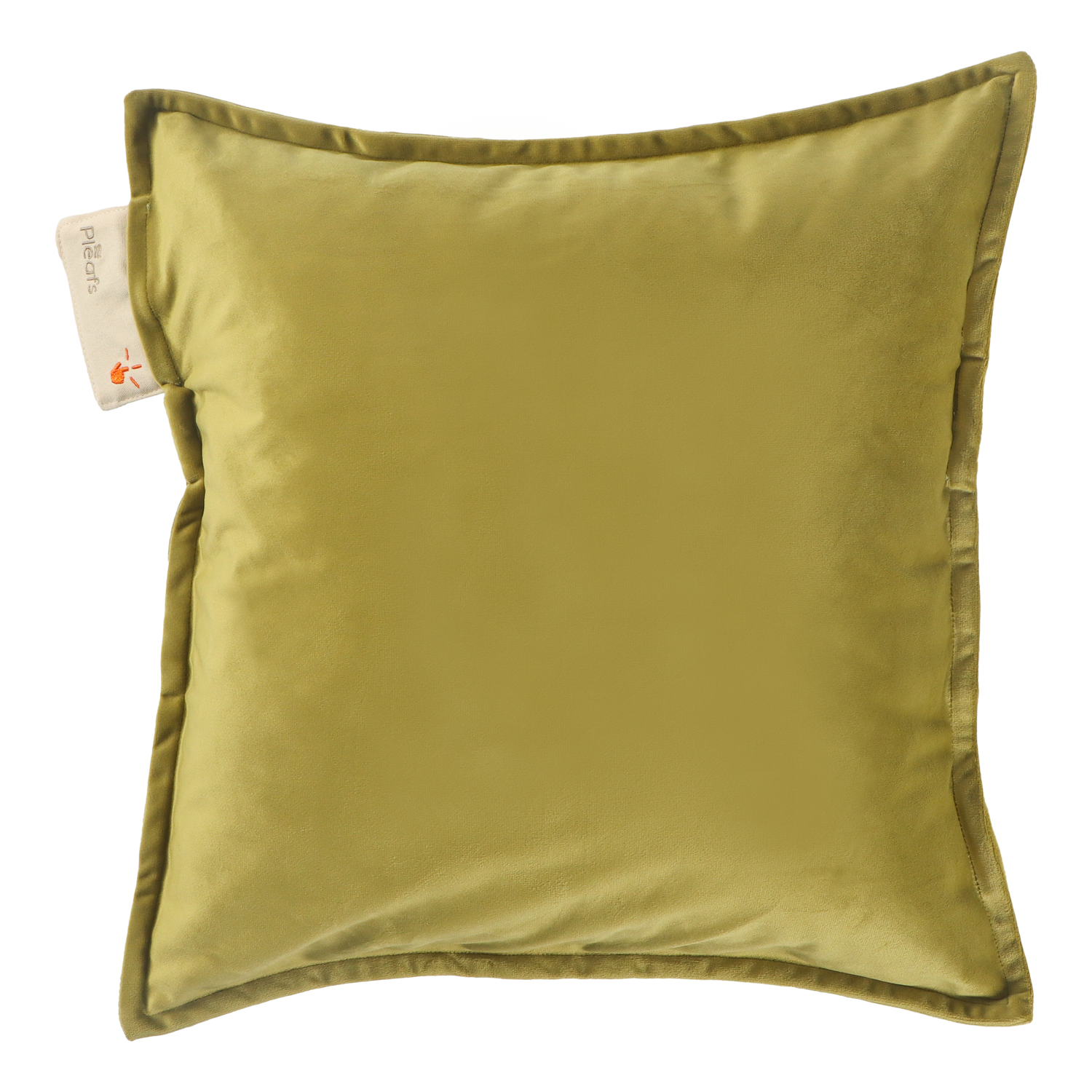 heizkissen plush kabellos elektrisch aufladbar indoor 45x45 barley-corn vorderseite