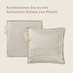 Pleafs® Bezug Boho 40x40cm Dark Vanilla