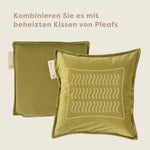 Pleafs® Bezug Plush 40x40cm Barley Corn