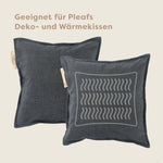 Pleafs® Bezug Outdoor 45x45cm Carbon