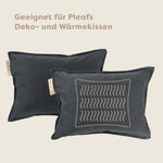 Pleafs® Bezug Outdoor 45x60cm Carbon