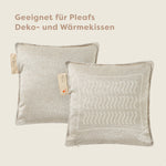 Pleafs® Bezug Boho 45x45cm Dark Vanilla