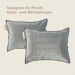 Pleafs® Bezug Plush 45x60cm Black Coral