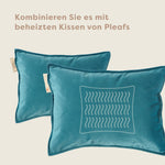 Pleafs® Dekokissen Plush 45x60cm Wedgewood