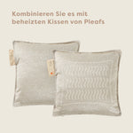 Pleafs® Dekokissen Boho 45x45cm Dark Vanilla