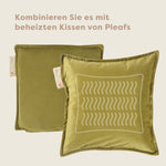 Pleafs® Sitz-Heizkissen Plush 40x40cm Barley Corn