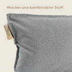 Pleafs® Dekokissen Outdoor 45x60cm Spanich Grey