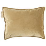 Pleafs® Dekokissen Plush 45x60cm Crewel Tan