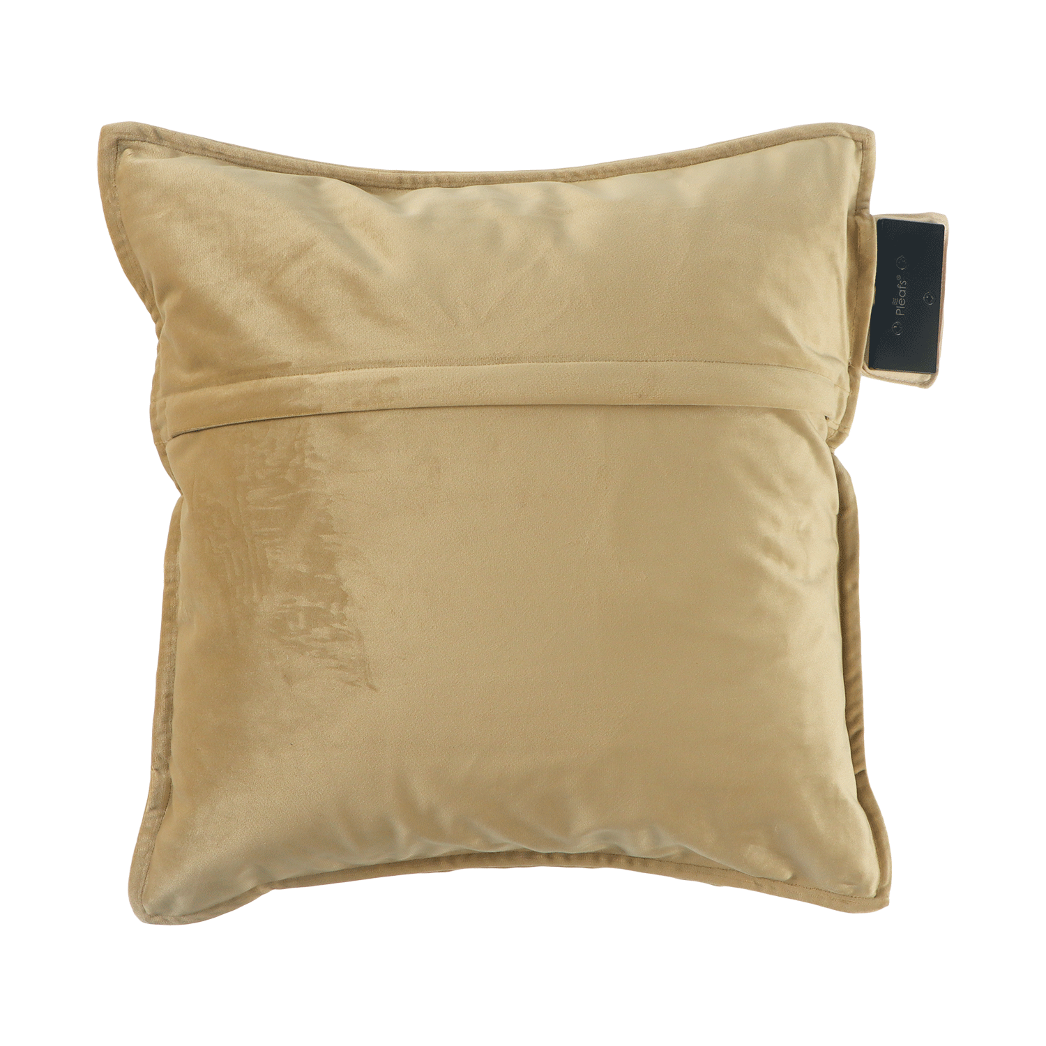 Pleafs® Heizkissen Plush 45x45cm Crewel Tan