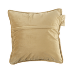 Pleafs® Dekokissen Plush 45x45cm Crewel Tan