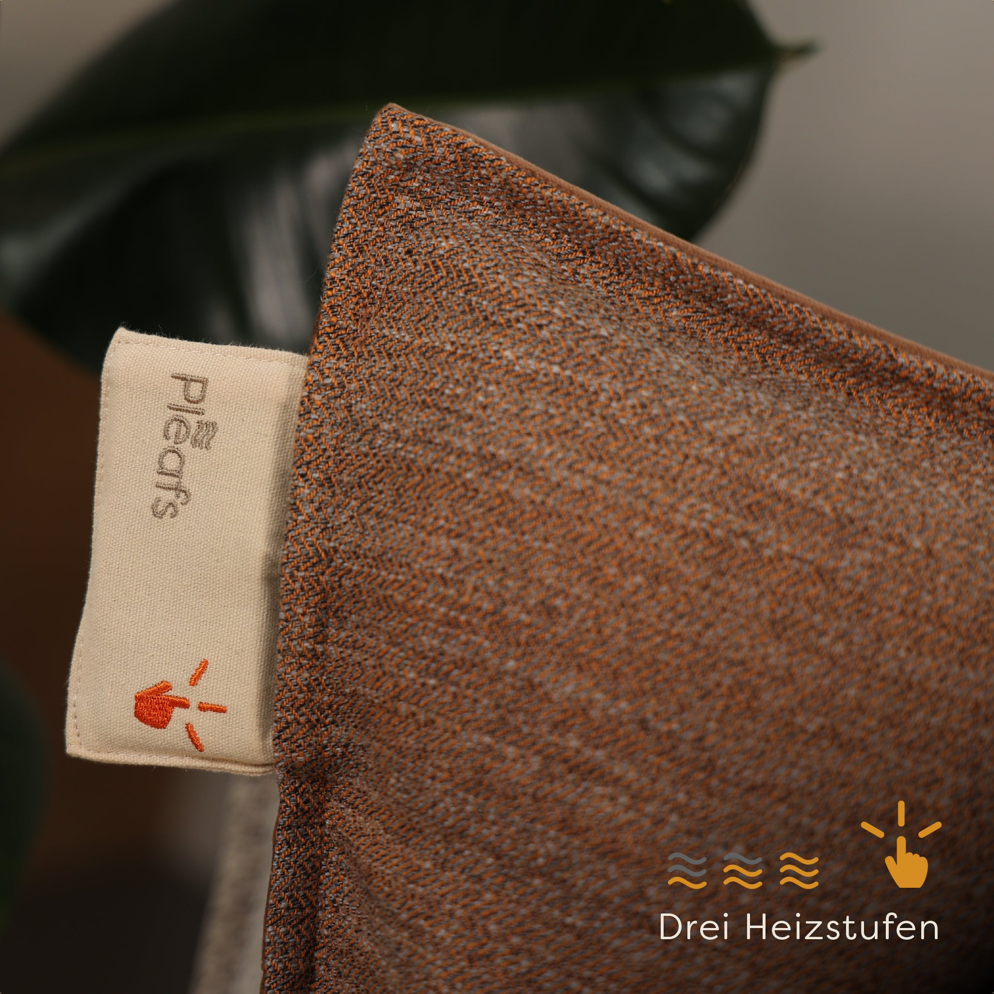 heizkissen boho kabellos elektrisch aufladbar indoor 45x60 spiced-cider wärmestufen