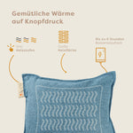 heizkissen nomad kabellos elektrisch aufladbar indoor 45x60 shadow-blue usp