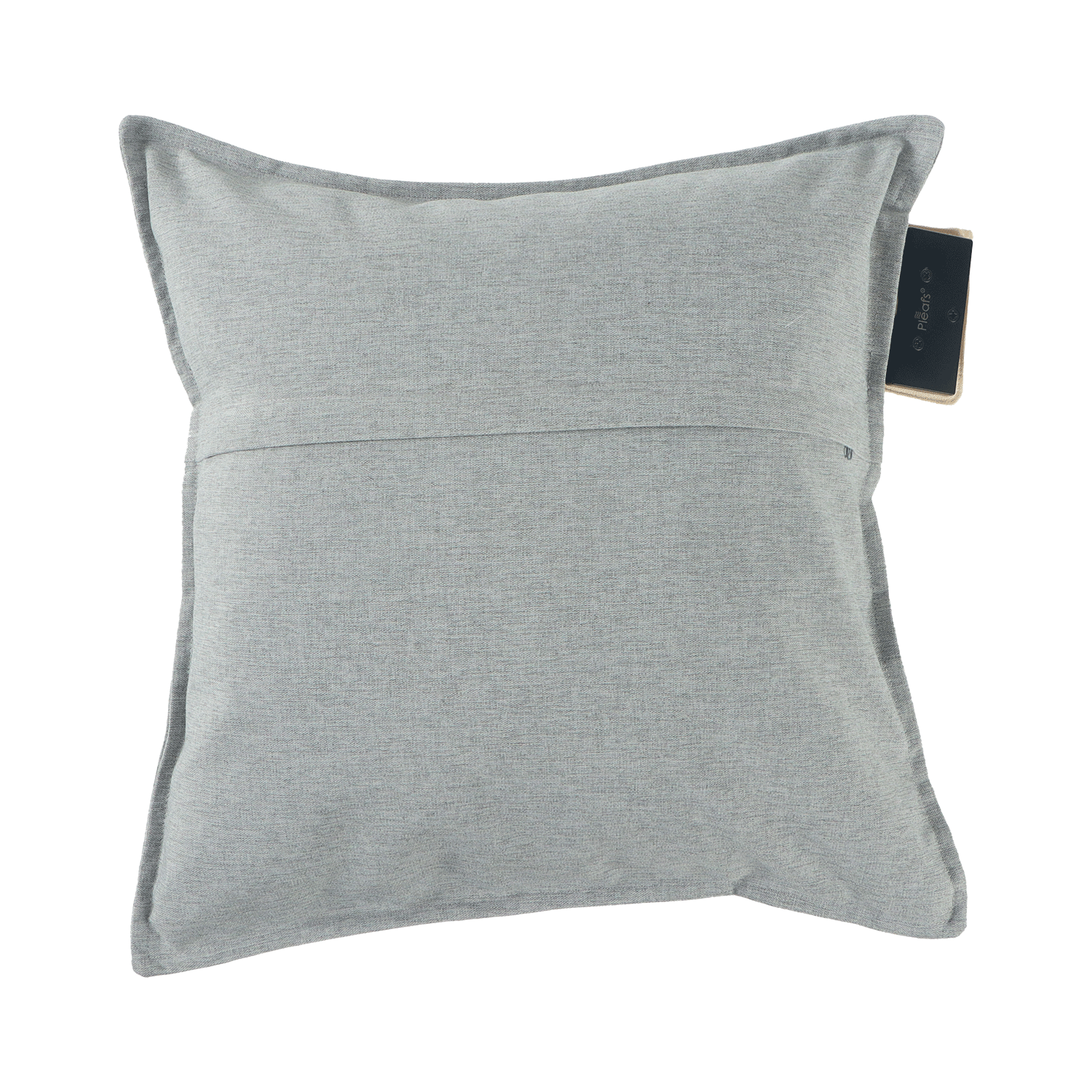 heizkissen outdoor kabellos elektrisch aufladbar 45x45 spanich-grey rückseite