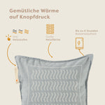 heizkissen outdoor kabellos elektrisch aufladbar 45x45 spanich-grey usp