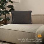 heizkissen outdoor kabellos elektrisch aufladbar 45x60 carbon interior