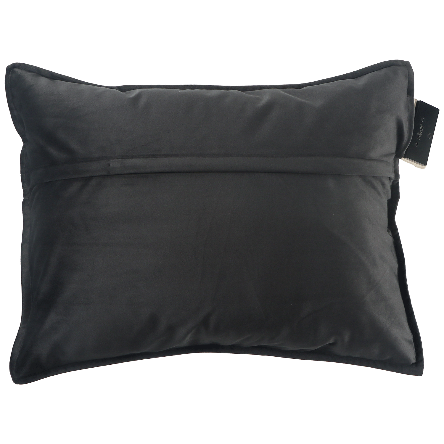 heizkissen plush kabellos elektrisch aufladbar indoor 45x60 onyx rückseite