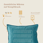 heizkissen plush kabellos elektrisch aufladbar indoor 45x60 wedgewood usp